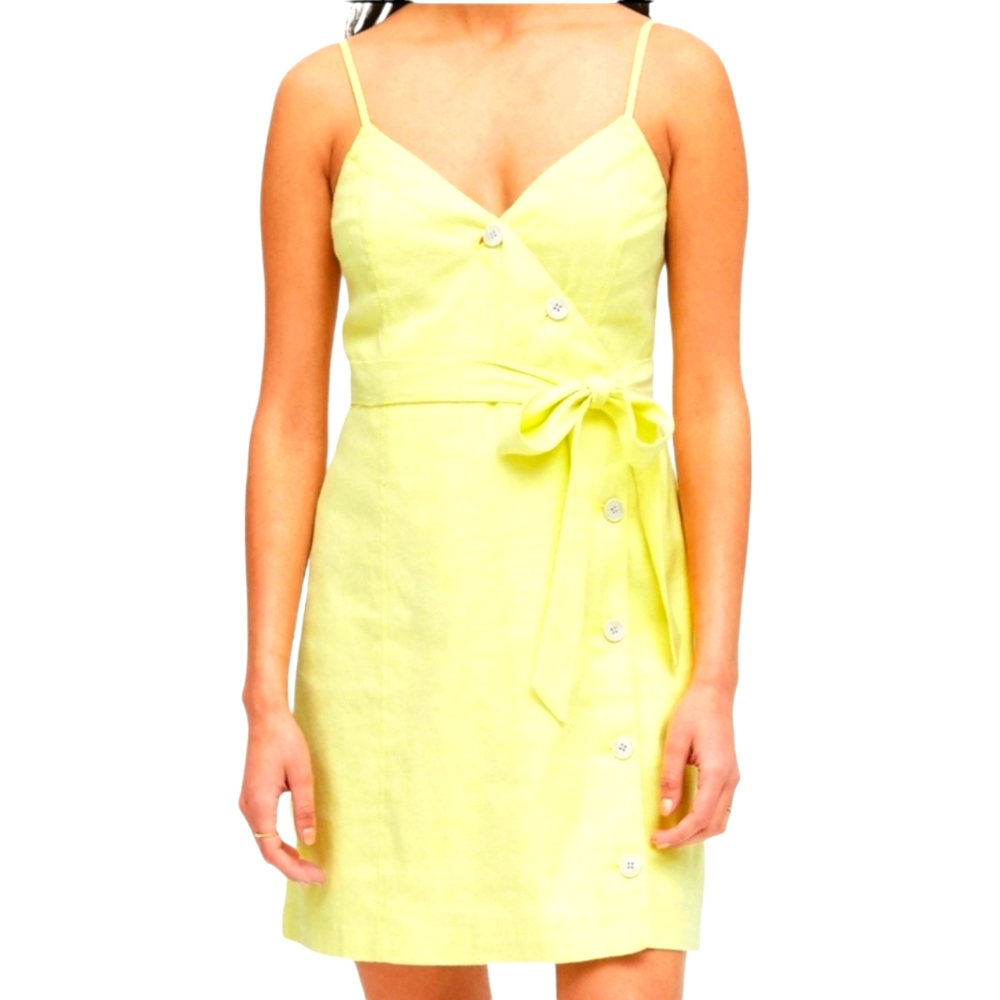 NWT BANANA REPUBLIC LEMON DRESS SIZE 14